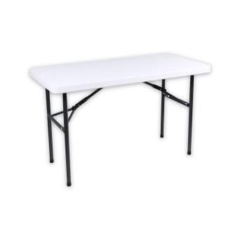 TERMURAH - Krisbow Meja Makan Lipat Persegi Panjang - Putih
