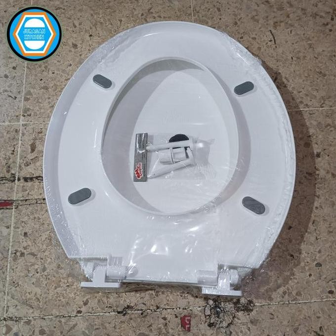 Cover toilet duduk model Toto /tutup kloset model toto / toilet cover