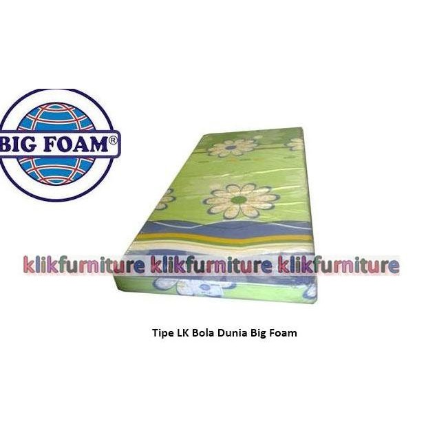 TERMURAH - Kasur Busa (200x180cm) Bola Dunia Bigfoam 14 cm