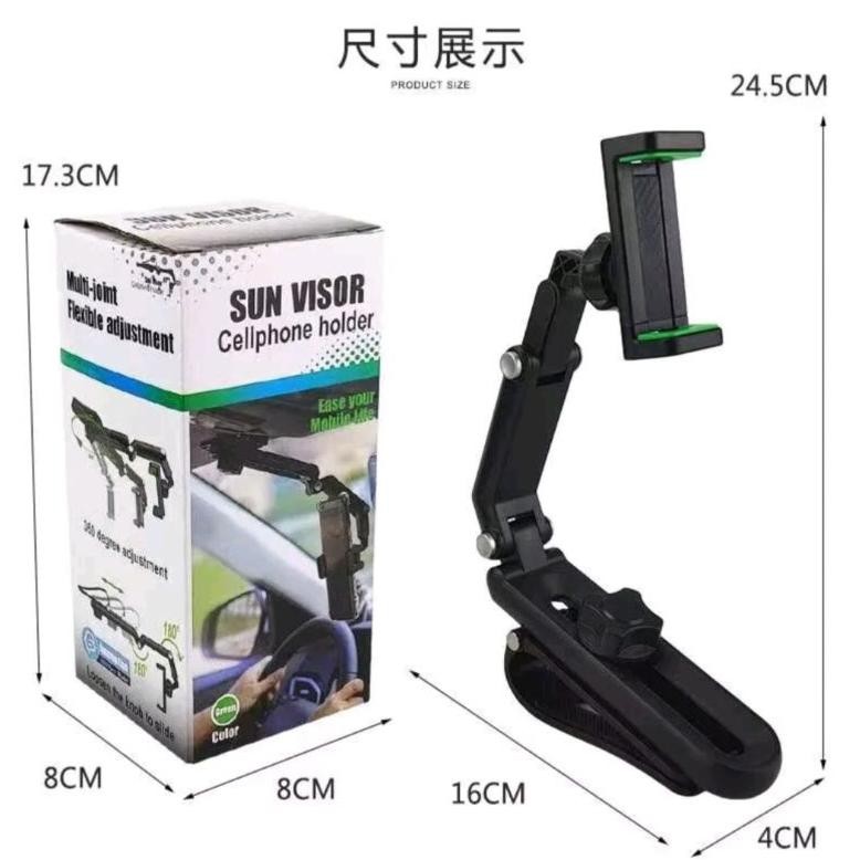 Berkualitas TOKO_ATK168 Phone Holder Mobil 6 IN 1 Car Stand Dudukan Peyangga penahan Hp NB58 ..