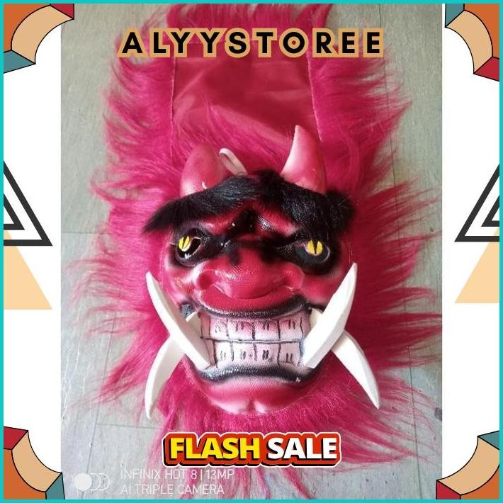 SALE Buta Gedrug/Topeng Gedrug Mulut Bergerak/Topeng Buto Gedrug