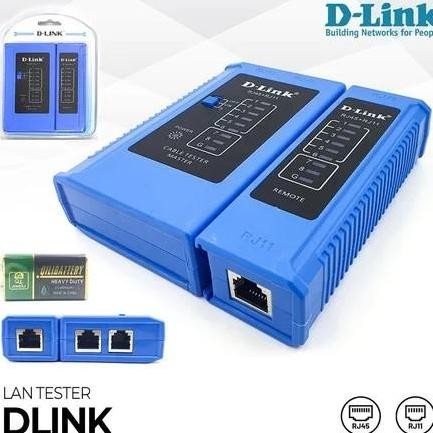 BEBAS ONGKIR - LAN TESTER DLINK D-LINK RJ45 + RJ11 / LAN TESTER BAGUS D'LINK