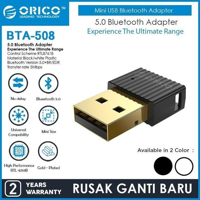 NEW ORICO BTA508 USB Bluetooth V 5.0 Dongle BTA 508 BTA-508 Adapter
