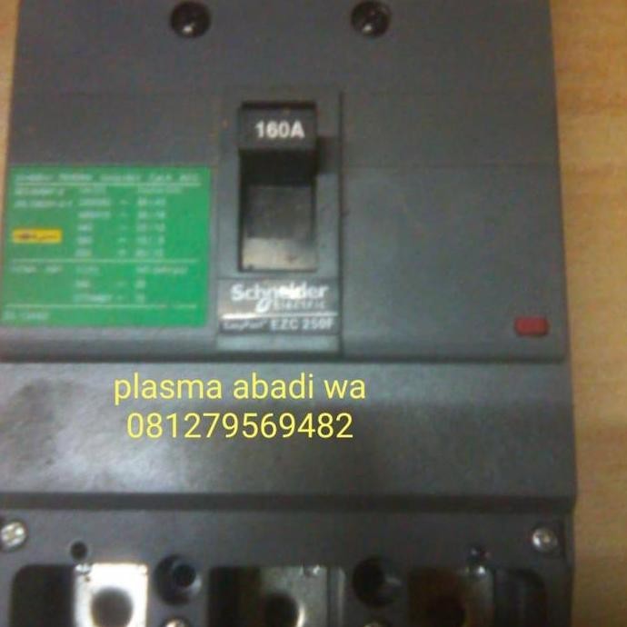 Promo MCCB SCHNEIDER EZC 250F 3 PHASE 160 A COD