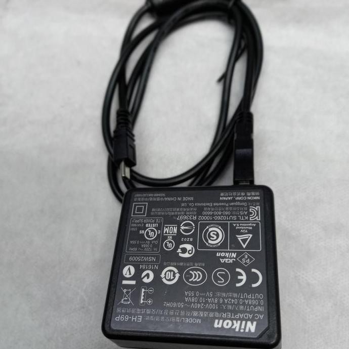 Charger Adaptor Kamera Nikon Coolpix A300 A100