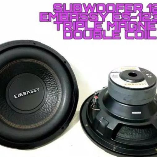 TERMURAH - subwoofer 12 inch 3 magnet embassy ES-12340