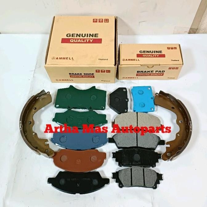 Kampas Rem Depan Starlet Kotak Ep70 Ep71 Brake Pad Starlet Kotak Ep70 Ep71 Cakram