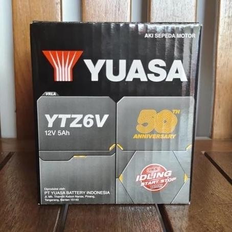 Aki Original Suzuki Satria Fu Ytz6V Yuasa Aki Kering