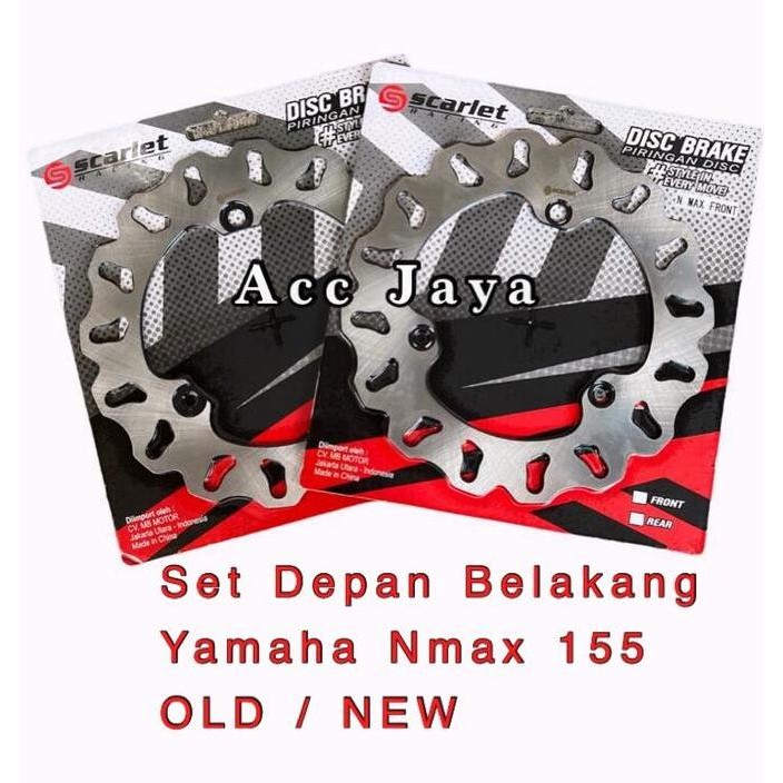Piringan Cakram Standar Set Depan Belakang Yamaha Nmax 155 Aerox 155