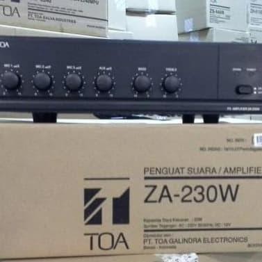 Ampli Toa Za-230.Power Ampli.Original Toa .30Watt