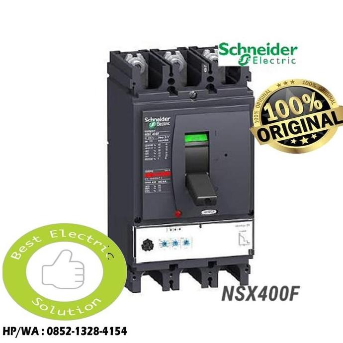 Promo NSX400F 3x400 Micrologic 2.3 / LV432676 / MCCB Schneider / NSX 400 F COD