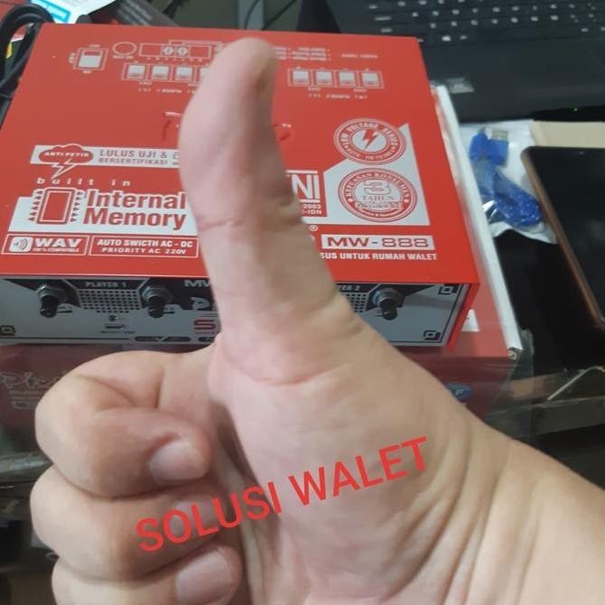 Ampli Walet Piro Mw 888 Anti Petir Termasuk Suara Walet