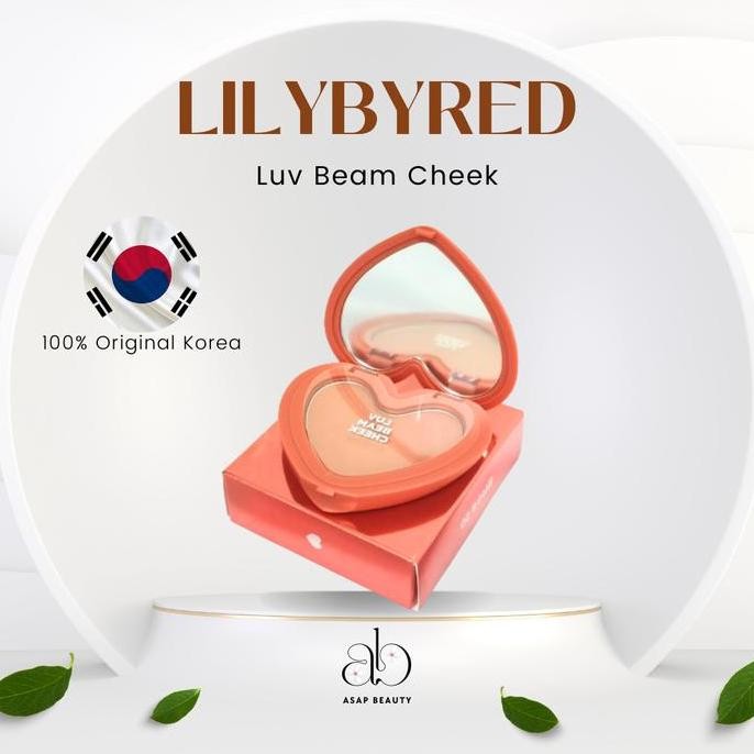 Sale Lilybyred Luv Beam Cheek/ Cheek Blusher/ Blusher Korea/ Blush On