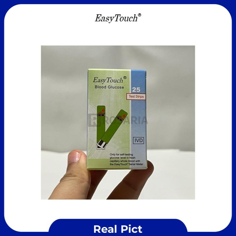 Strip Gula Darah Easy Touch Stik Gcu Glucose Tes Gula Darah Ready Stok