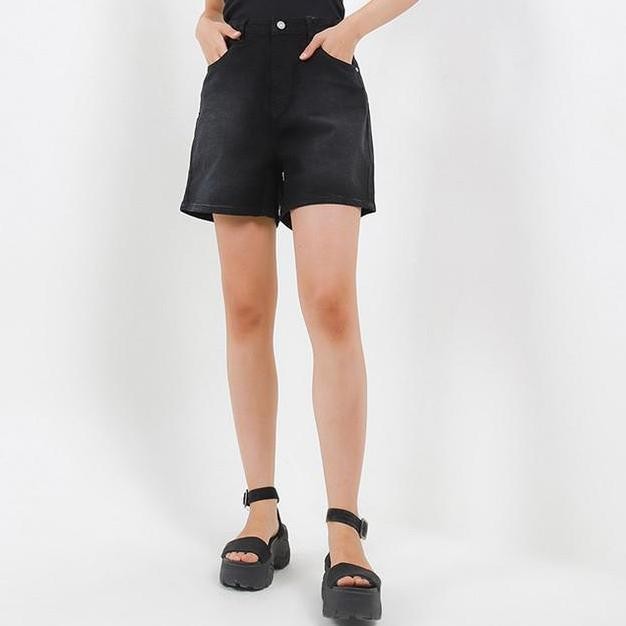 TERLARIS - Hush Puppies Celana Pendek Wanita Iora Black