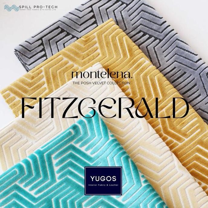 NEW - Montelena Kain Sofa Kursi Baldu Timbul Water Repellent