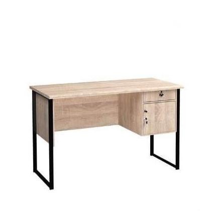 Meja tulis kerja belajar kantor simple sederhana kaki besi 120 cm BANDUNG