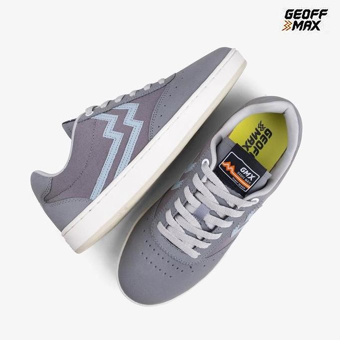 Geoff Max - Boston Grey | Shoes Cupsole | Sepatu | Sneakers | Sepatu Pria Wanita