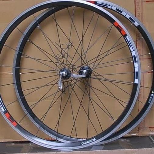 TERBARU Wheelset Shimano R500 Roadbike WS Shimano Not Fulcrum Novatec Mavic BISA GOSEND