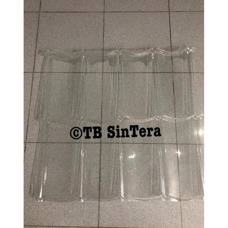 Atap Genteng Metal Transparan 2 x 4 / Genteng Fiber Transparan 2x4 TKP