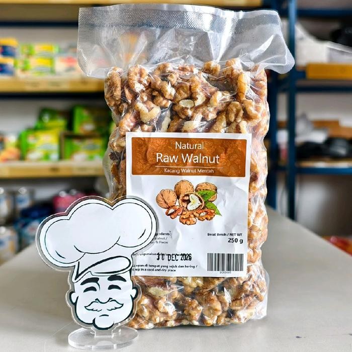 Kacang Walnut 250Gr / Kacang Walnut / Natural Raw Walnut Bean