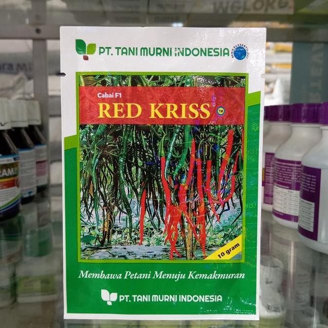 Benih Cabe Keriting RED KRISS F1 10gram Tani Murni KOKO