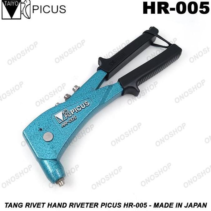 Tang Rivet Hand Riveter Picus HR-005 - Made in Japan