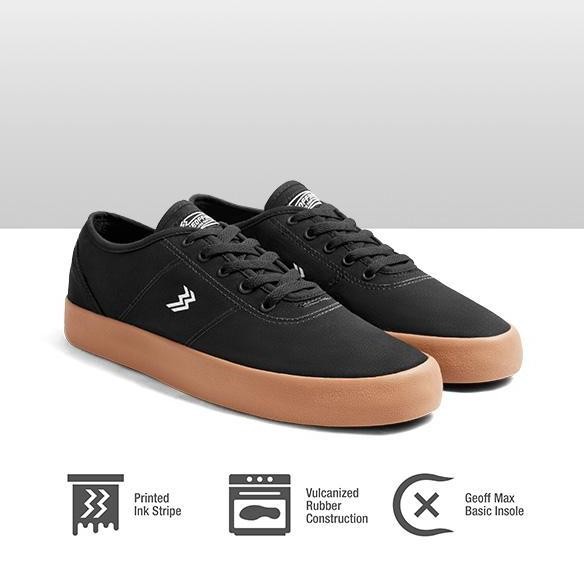 Geoff Max Official - Ethan Black Gum | Sepatu Unisex | Sepatu Pria
