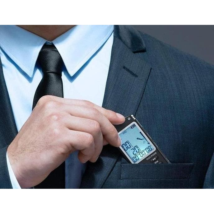 Perekam Suara Tersembunyi Sadap Suara Digital Voice Recorder 8Gb