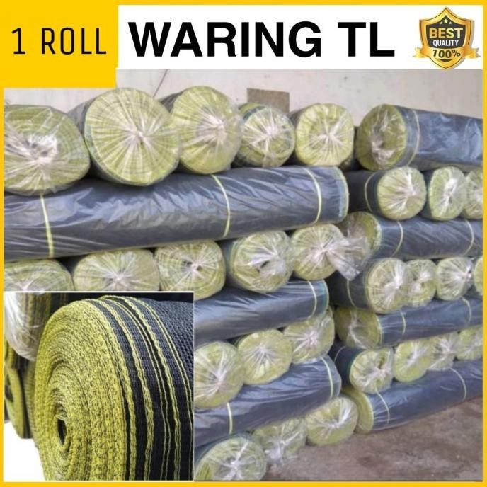WARING TL ( 1 ROLL ) - waring hitam - pagar ayam - pagar tanaman - waring perkebunan