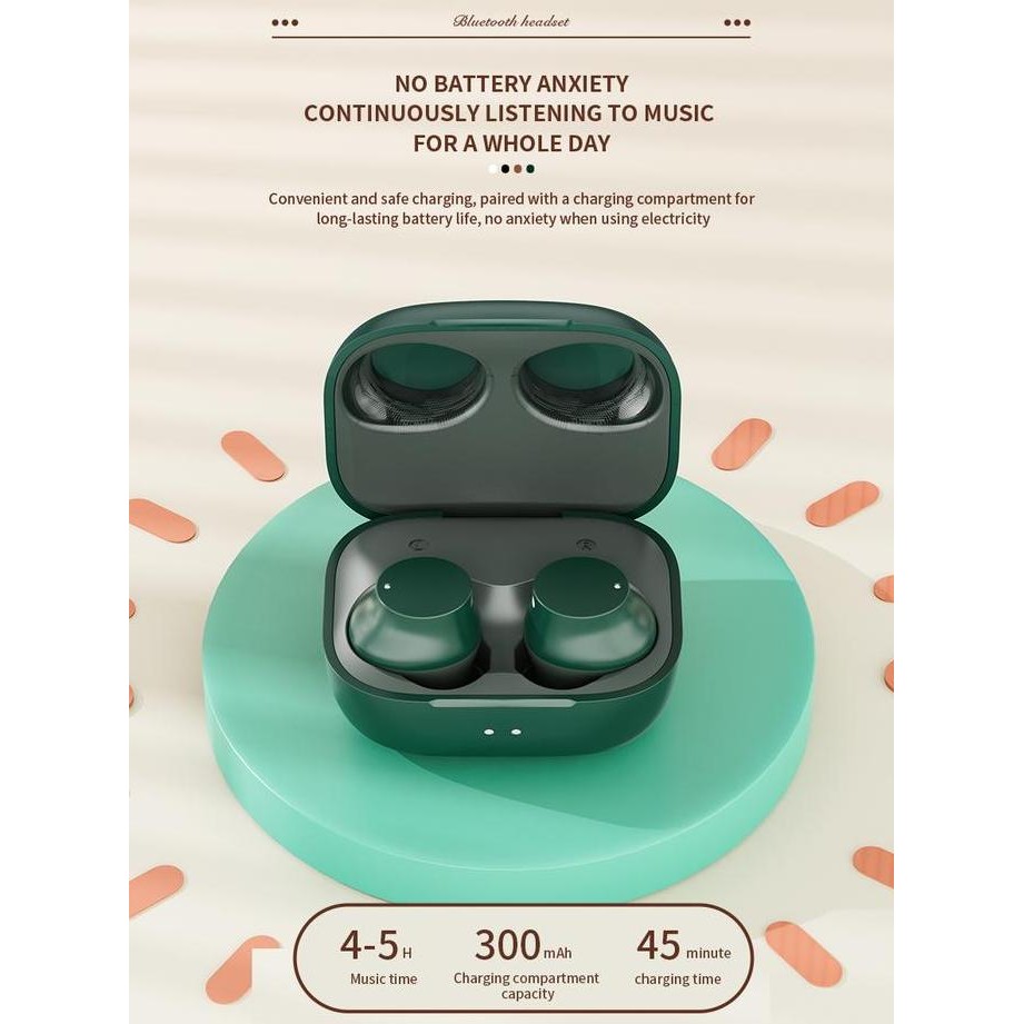 [Soundify] Cod Japang Headset Bluetooth Tws A3900 Earphone V5.2 Wireless Mega Bass Headphones Super 