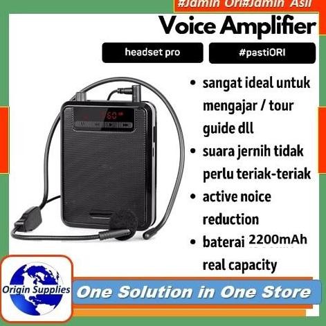 Mic Pengeras Suara Megaphone Presentasi Dosen Guru / Portable Speaker