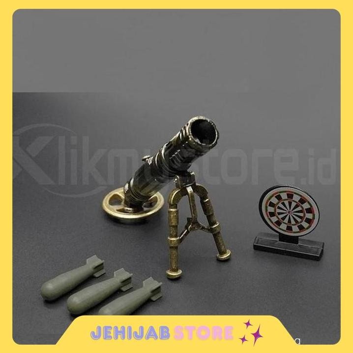 MAINAN BESI ANAK TEMBAK PELONTAR CANNON MORTAR BY JEHIJABSTORE BEST SELLER