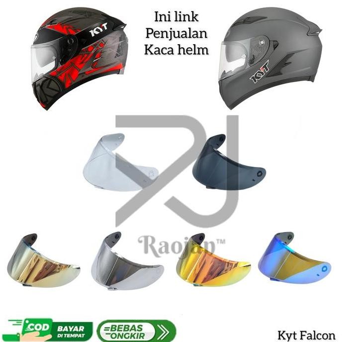 Kaca helm Kyt Falcon 2 Visor helm Kyt Falcon 2
