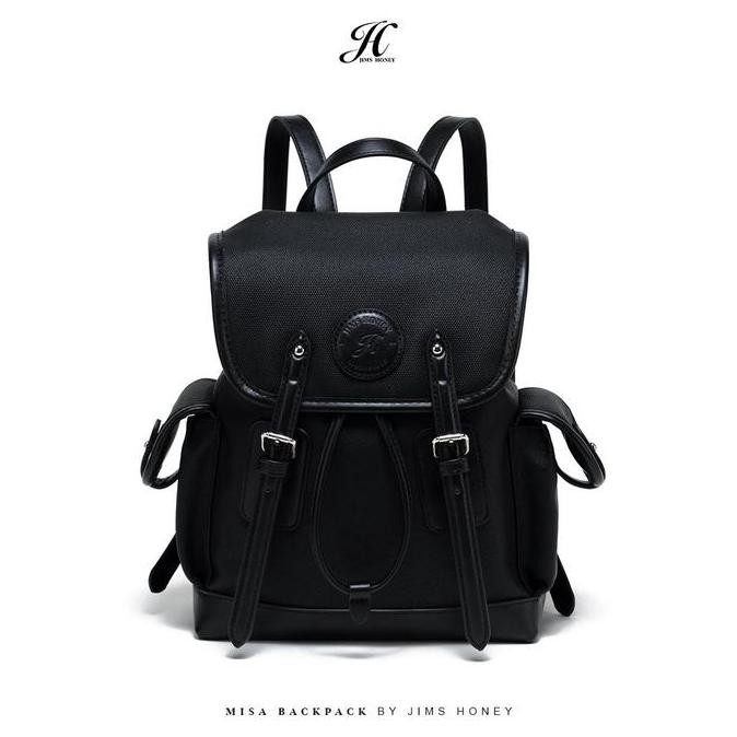 Promo JIMS HONEY - Tas Ransel Wanita Canvas Misa Backpack COD