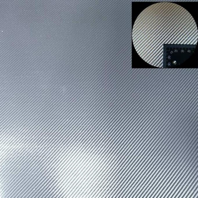 Carbon Kevlar Silver Bahan Serat Karbon Kevlar Silver Putih Texalium