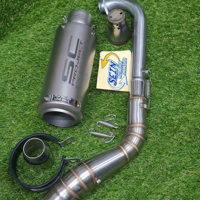 knalpot Sc Project Jaring FS Pcx Adv Import Grade Ori SE Motocycle Original