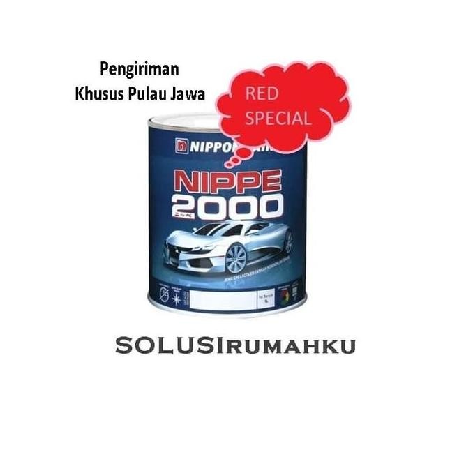 Cat Duco/Duko 1 Kg Nippe 2000 RED Merah Spesial Warna Motor/Mobil ND