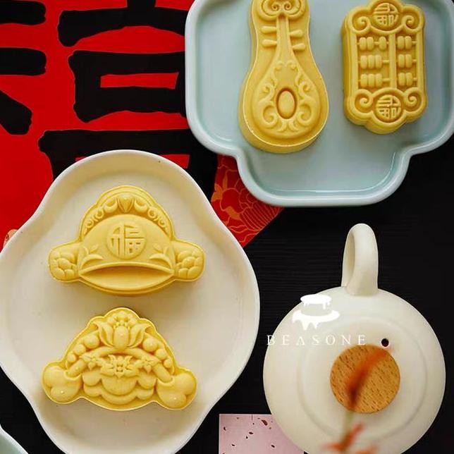 NEW CETAKAN MOONCAKE 75GR CETAKAN MOONCAKE PERSEGI MOONCAKE NEW