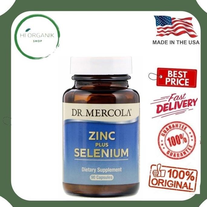 Dr Mercola Zinc Plus Selenium 90 Caps Multivitamin - Immune Support Original