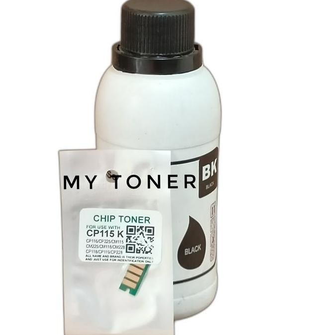 DB50>> SERBUK TONER + CHIP CM115 CP115 / CP225 CM225 / CM225W cm225w CM115W K
