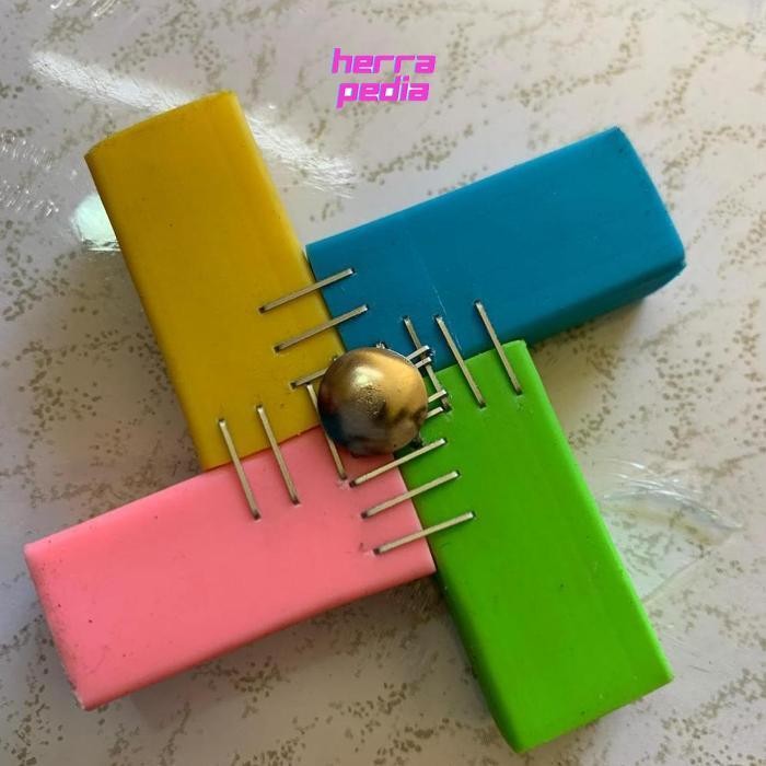 fg-7 MAINAN GASING + PENGHAPUS + GASING VIRAL Premium