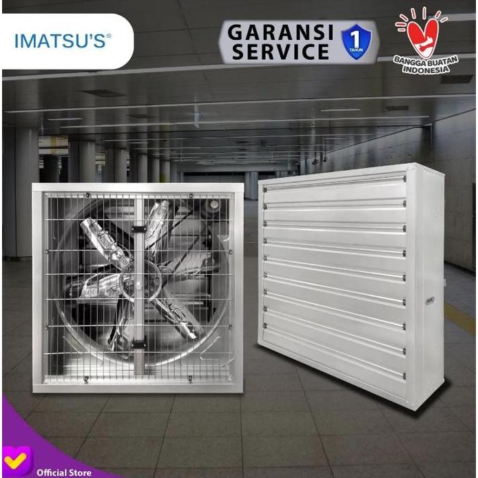 Blower Exhaust Box Fan Kandang Ayam 36 Inch 220V AFL-ECO-1000/1-FB