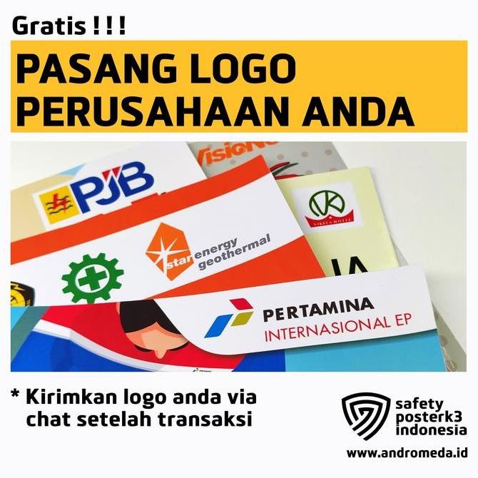 Safety Poster K3 Keselamatan Kerja UU no.1_Hijau_60x80 cm