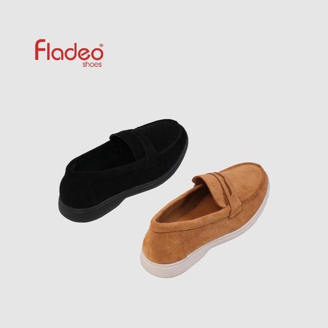 Fladeo B24/Lsfm513-1Br/Sepatu Moccasin Wanita [ Moccasin Shoes ]