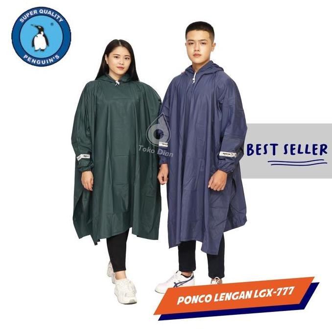 Jas Hujan Penguin Ponco Lengan LGX-777