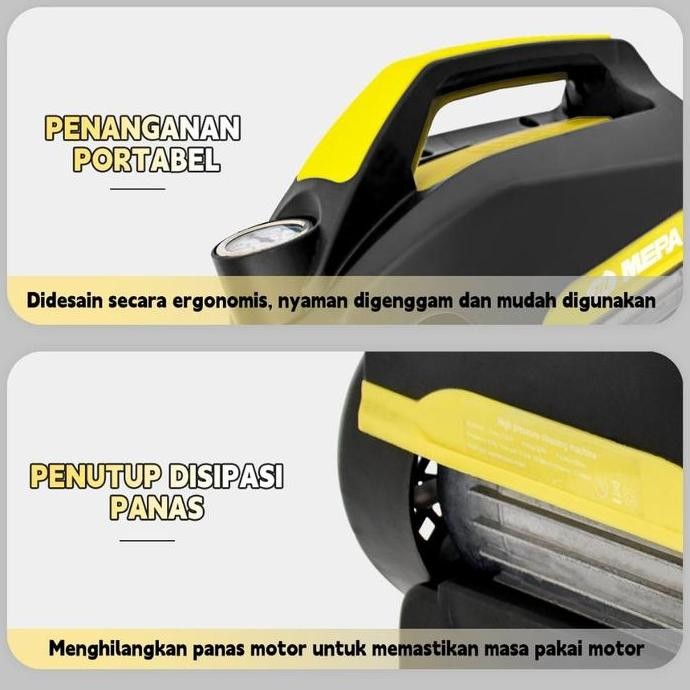 HEMAT Alat Steam Cuci Motor dan Mobil Jet Cleaner High Pressure Washer Mesin Cuci Mobil Motor Alat C