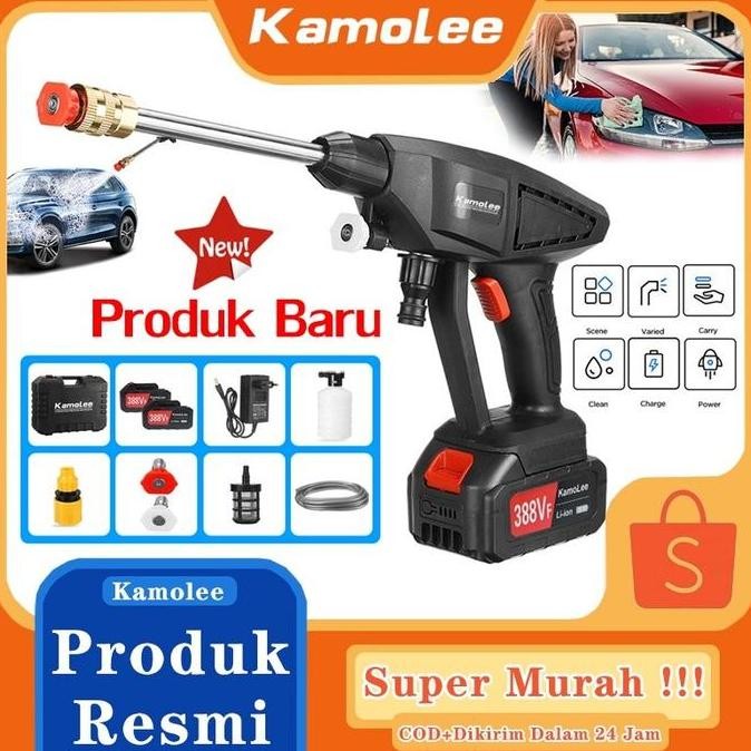 Alat Cuci Mobil 70bar 388vf jet cleaner cordless multipurpose Original - pkt batre388vf / Alat Cuci 