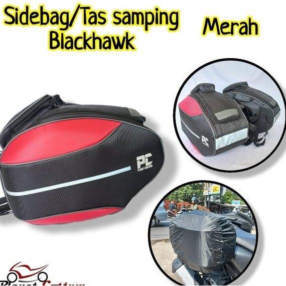 TERLARIS TAS BAGASI MOTOR SAMPING SIDEBAG SIDEBOX BOX SAMPING BLACKHAWK UNTUK YAMAHA NMAX TMAX LEXI 