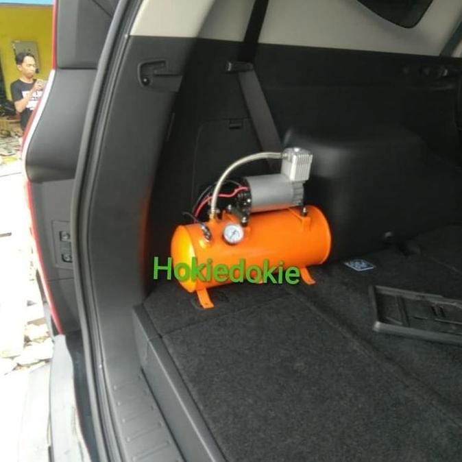 Tabung Kompresor Angin Telolet Otomatis 12V 6 Liter